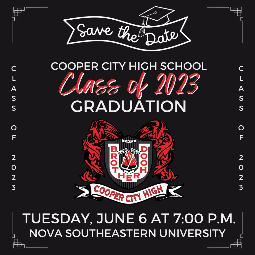  Cooper City High Graduation date released